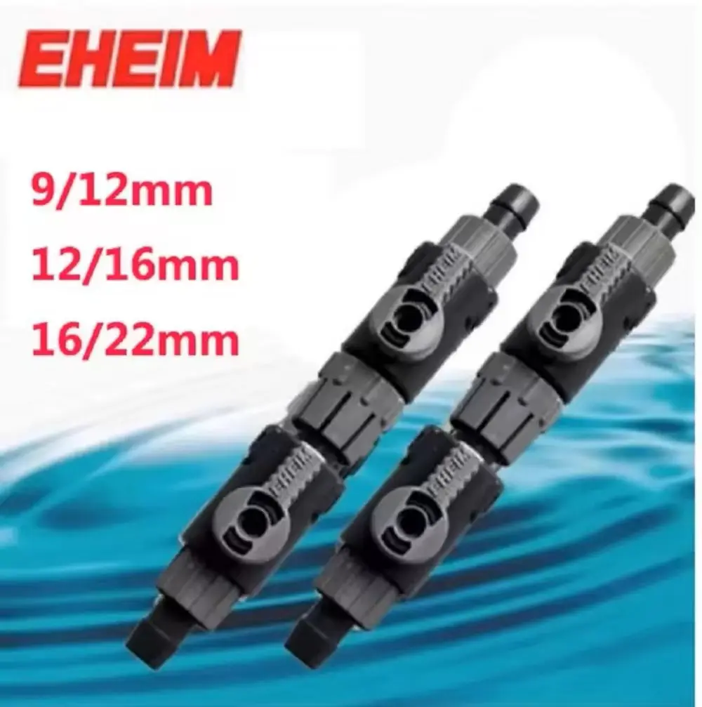 EHEIM DOUBLE TAP with Quick Coupling, Aquarium Filter Release Coupling, Llave Coupling, 9/12mm(S) 12/16mm(M) 16/22mm(L)