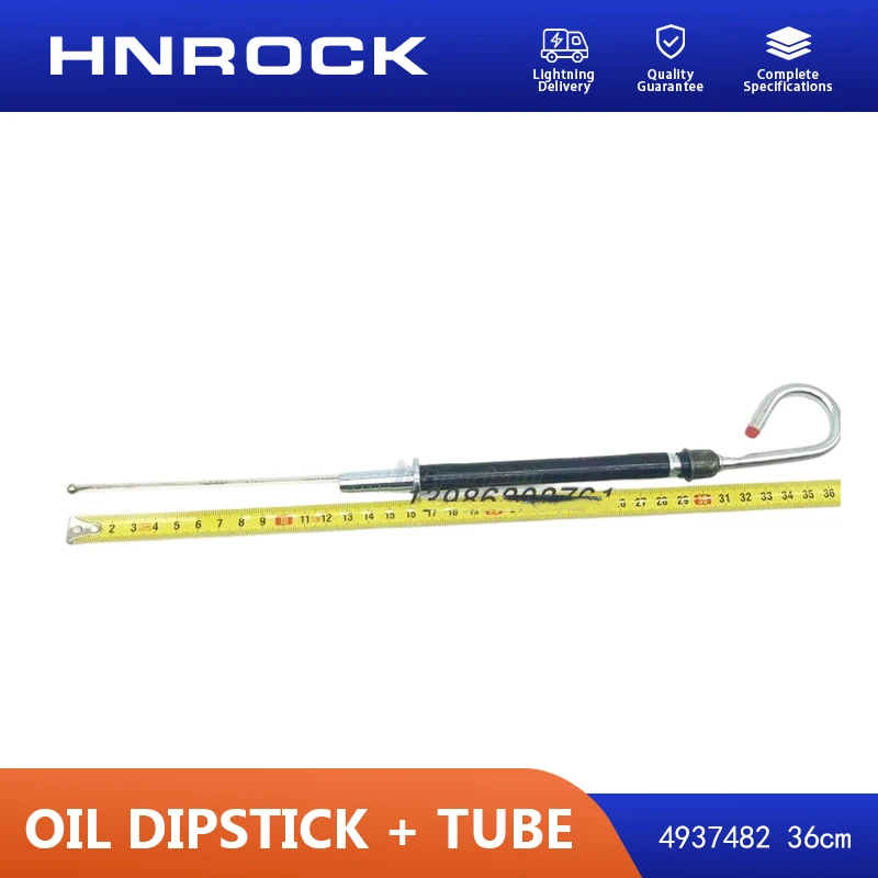 NEW HNROCK Oil Dipstick Tube 4937482 Suitable for 6BT 4BT 3.9 Engine Generator Set Parts