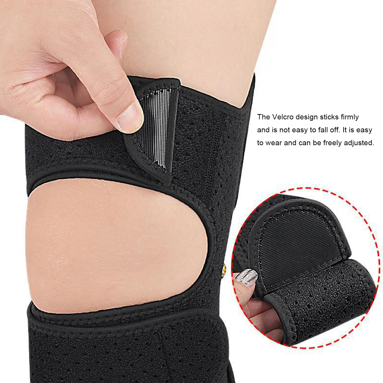 Knee Protection Booster Power Lift Spring Brace For Knee Stability Protection Power Lift Spring Knee Stabilizer Pad For Running