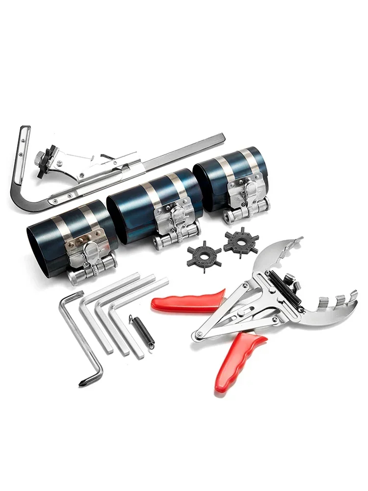 

Piston ring installation tool, automotive compressor, ring disassembly pliers, universaclamp, automatic