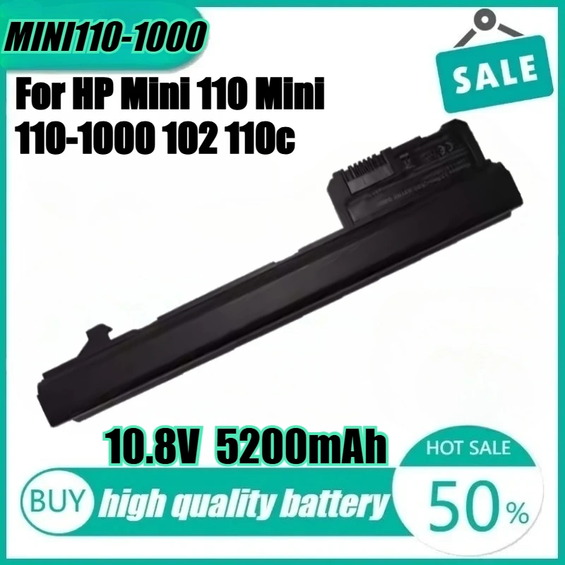 

New Laptop Battery for HP Mini 110 Mini 110-1000 102 110c 110c-1000 NY221AA NY220AA HSTNN-LBOC 537626-001 HSTNN-CBOC