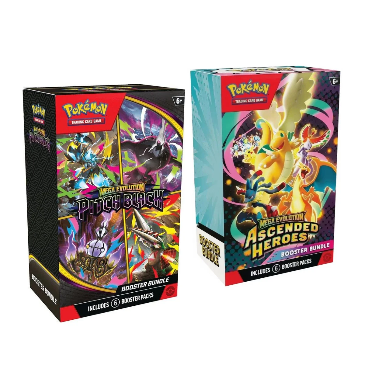 Image of Pokemon Englisch Mega Ascended Heroes Pitch Black Scarlet Violet 151 Booster Bundle ME05 Trainer Box Sammelkarten