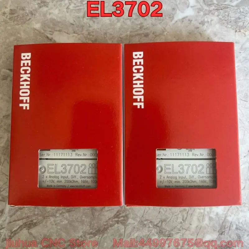 

Новый модуль ПЛК EL3702 Оригинальная аутентичная цитата в декабря 2025 г.