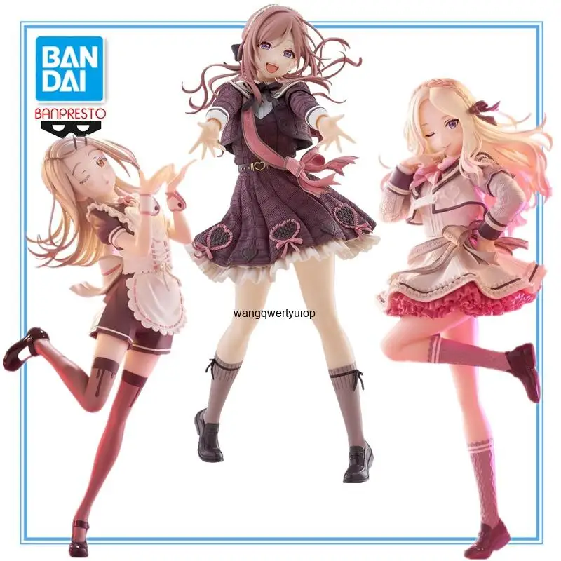 Original BANDAI BANPRESTO School Idol Master Rinami Himesaki Hiro Shinosawa Sena Juo ESPRESTO Sweet Moment Anime Character Toys