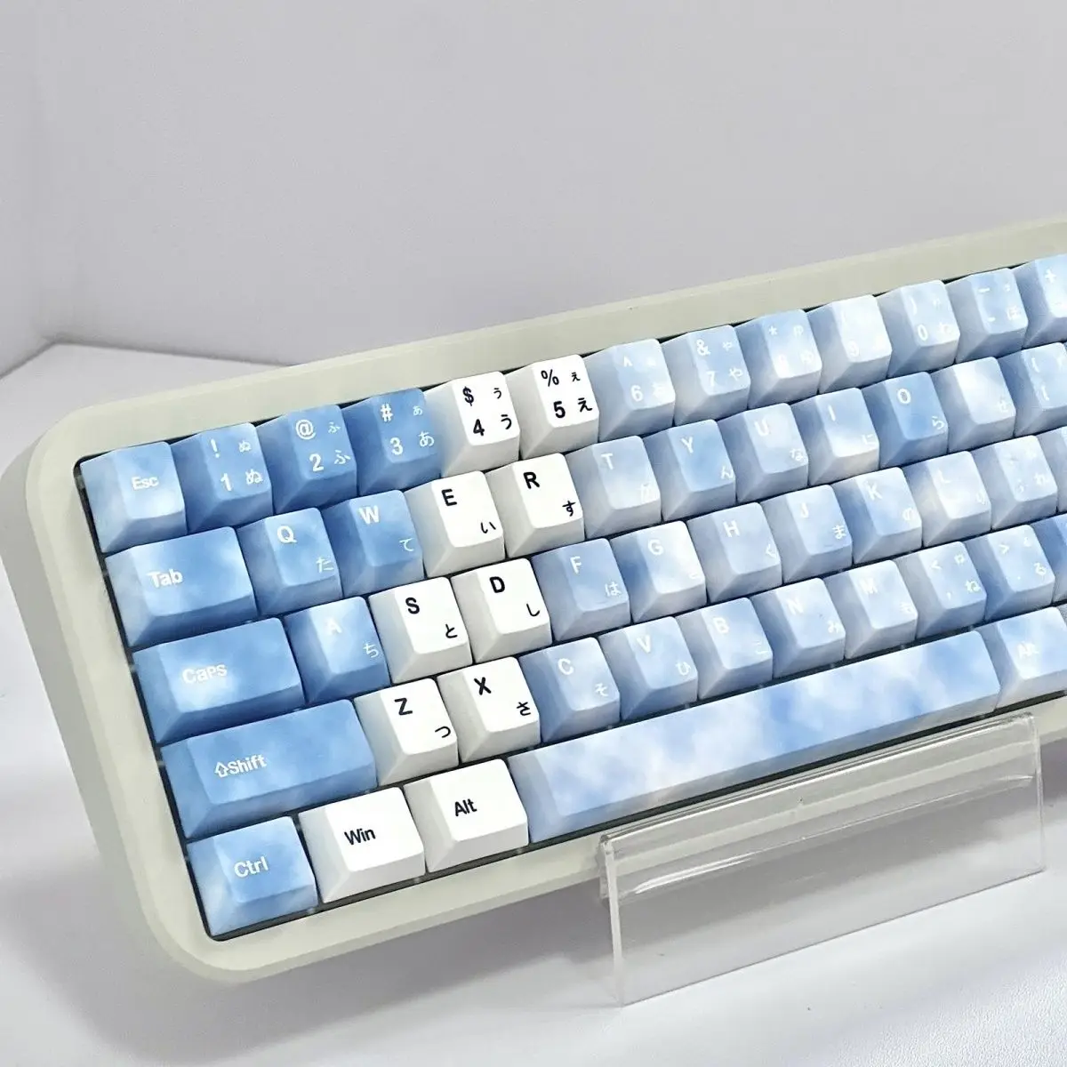 

Snow Keycaps, Original Highly Adapted 60/63/64/68 Magnetic Axis Keyboard Sublimation PBT Keycaps