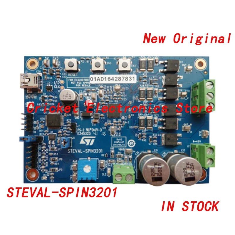 

STEVAL-SPIN3201 Evaluation board STSPIN32F0 and STD140N6F7 MOSFETs advanced BLDC controller easy to use