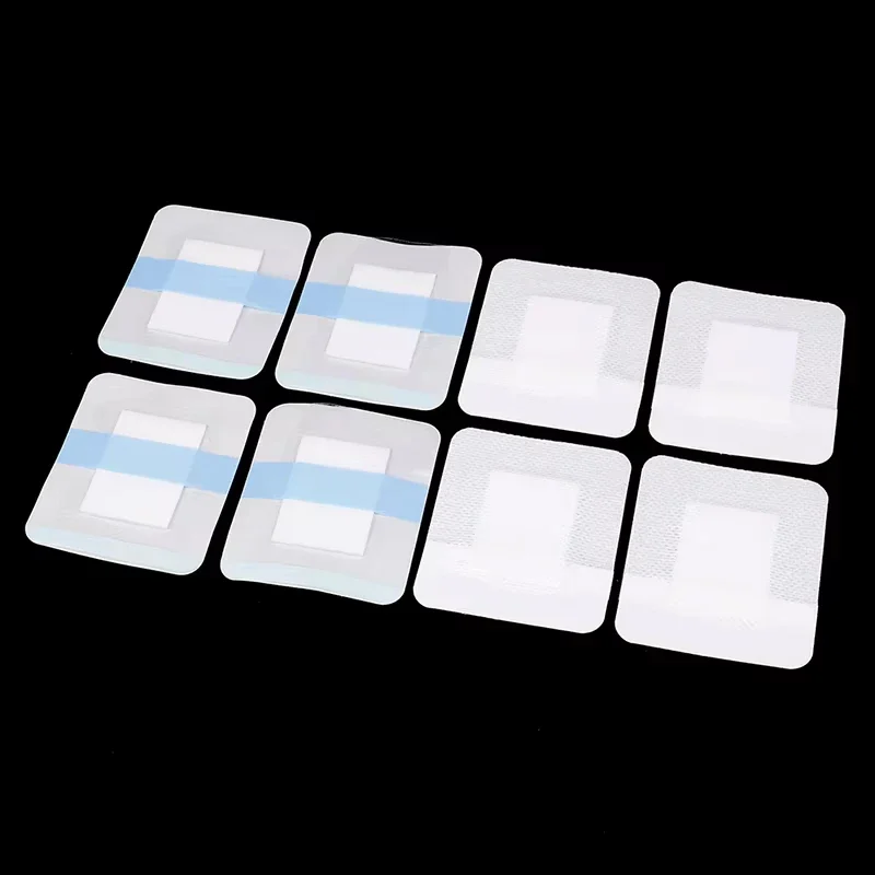 10Pcs Waterproof Transparent Tape PU Film Medical Adhesive Plaster Breathable