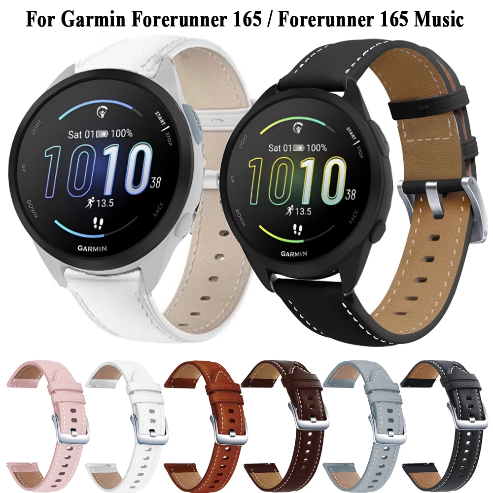 สายกีฬา20มม. สำหรับ Garmin Forerunner 165 Music vivoactive 5 3 245 645สายรัดนาฬิกาข้อมือสำหรับ Garmin venu SQ 2 vivomove HR