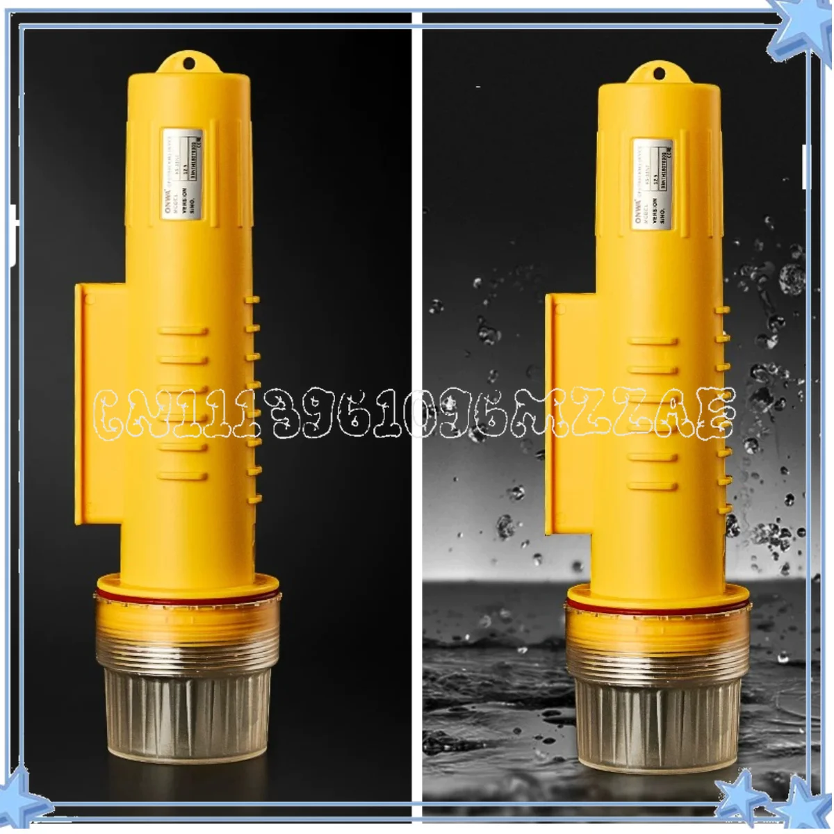 Marine High Power AIS Fishing Net Mark AIS Position Indicator Lamp Collision Avoidance Net Position Instrument