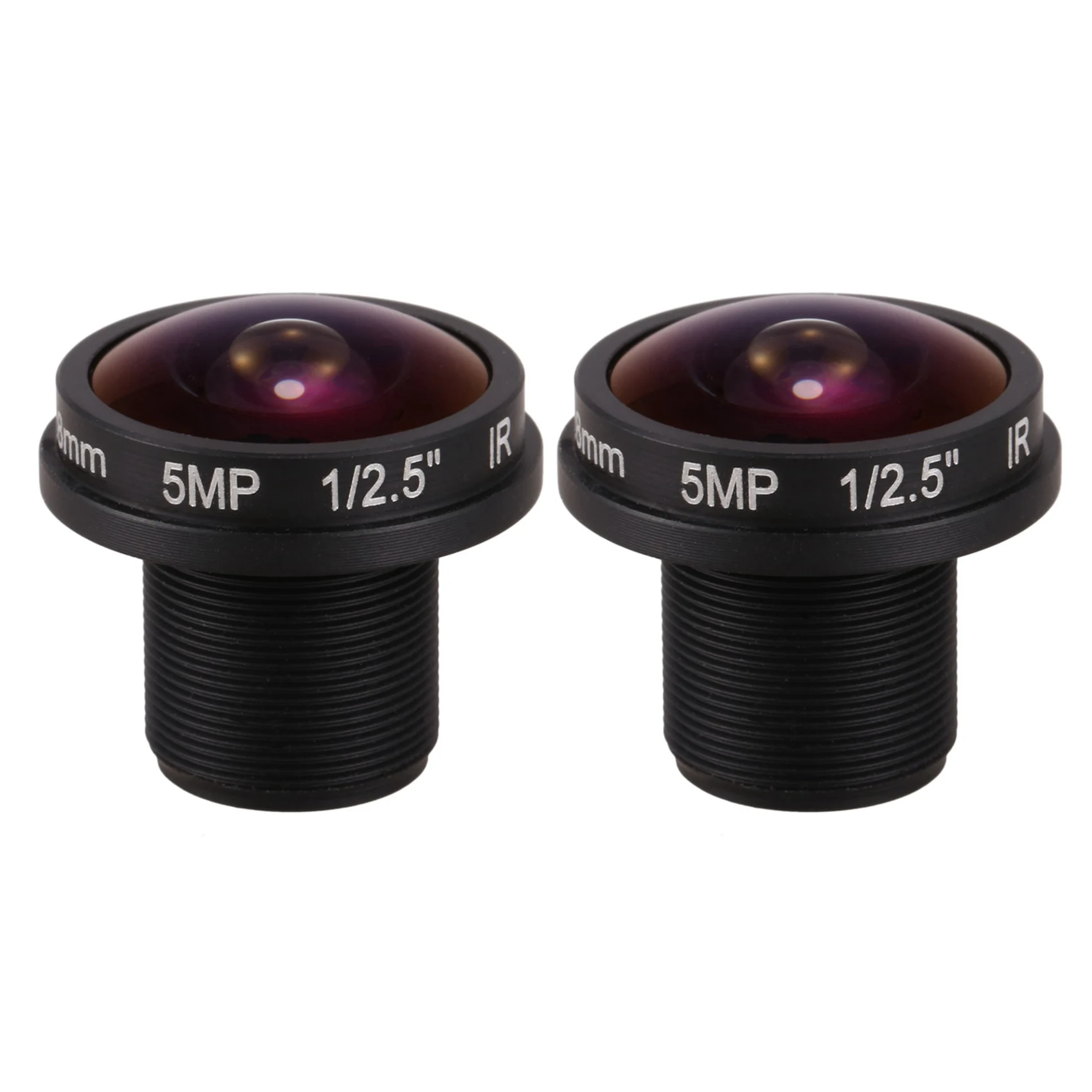 ABKN-2X HD Fisheye Cctv Lens 5MP 1.8Mm M12x0.5 Mount 1/2.5 F2.0 180 Degree For Video Surveillance Camera Cctv Lenses