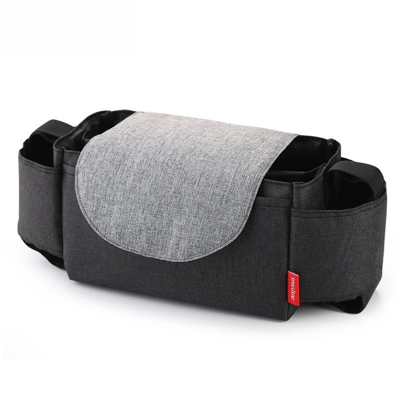 

Portable multifunctional stroller, trailer, storage bag, bottle, water cup bag, baby stroller, trailer, trailer
