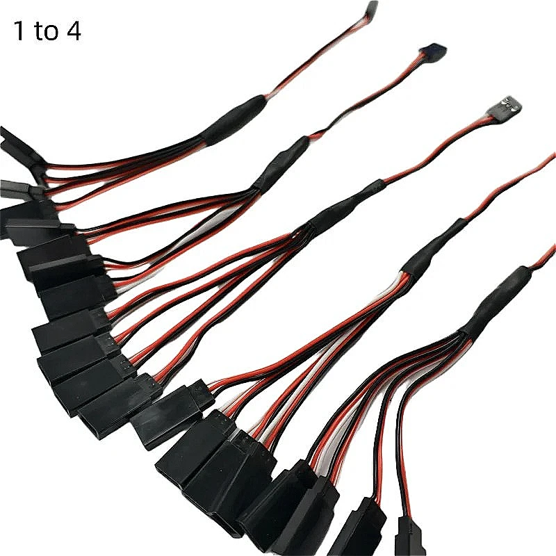 10Pcs Rc Servo Exte…