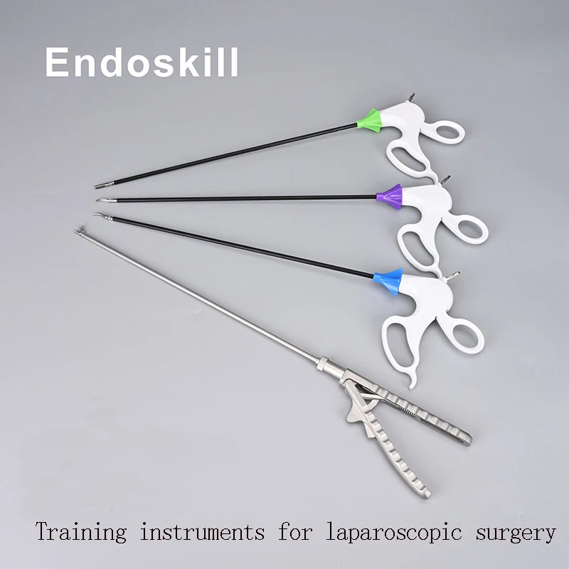 Laparoscopic training instruments - Separation forceps + scissors + needle holding forceps