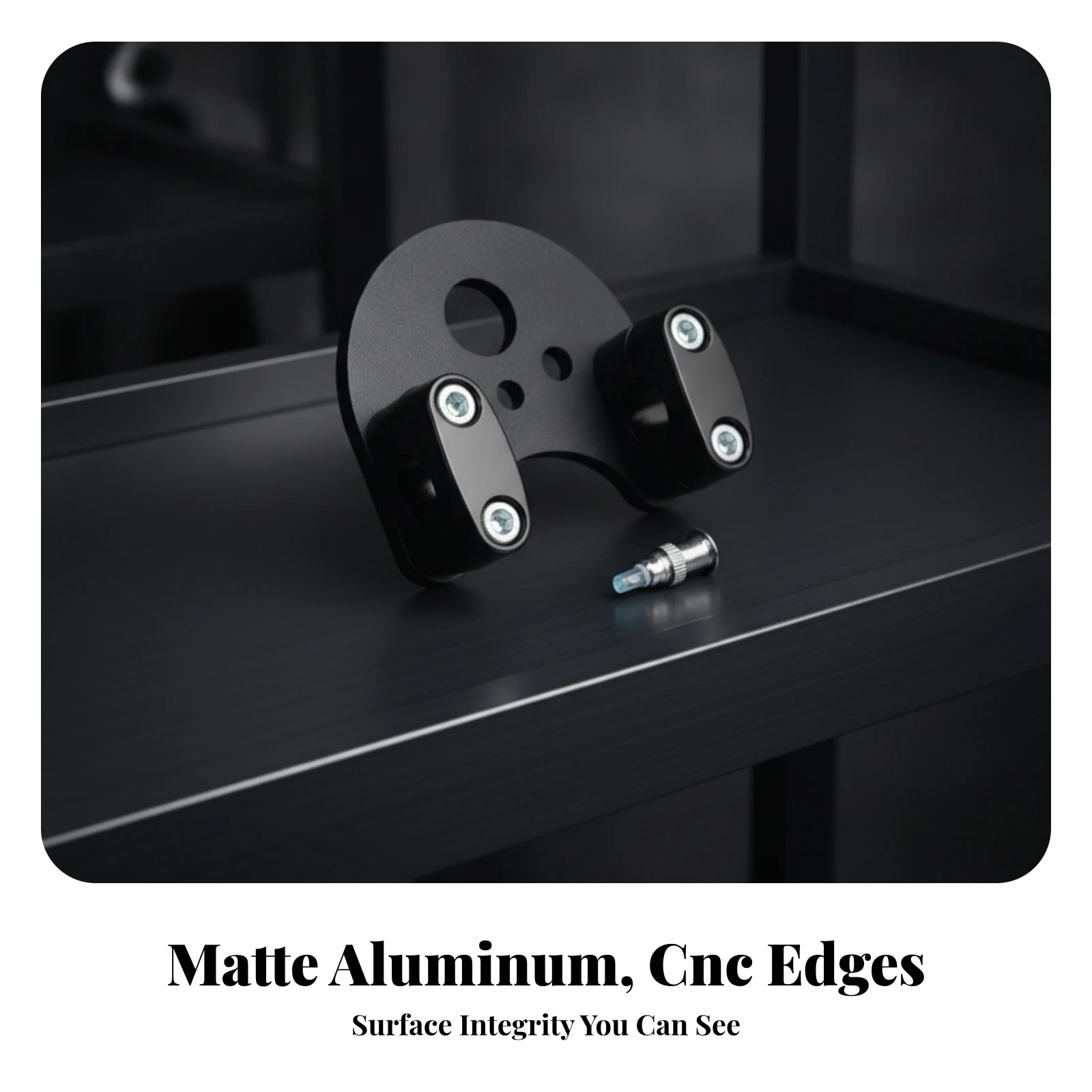 Motorcycle Handlebar Base Bracket Retro Handlebar Bracket with Clamp Blocks Low-Height Long-Lasting for Custom Builders