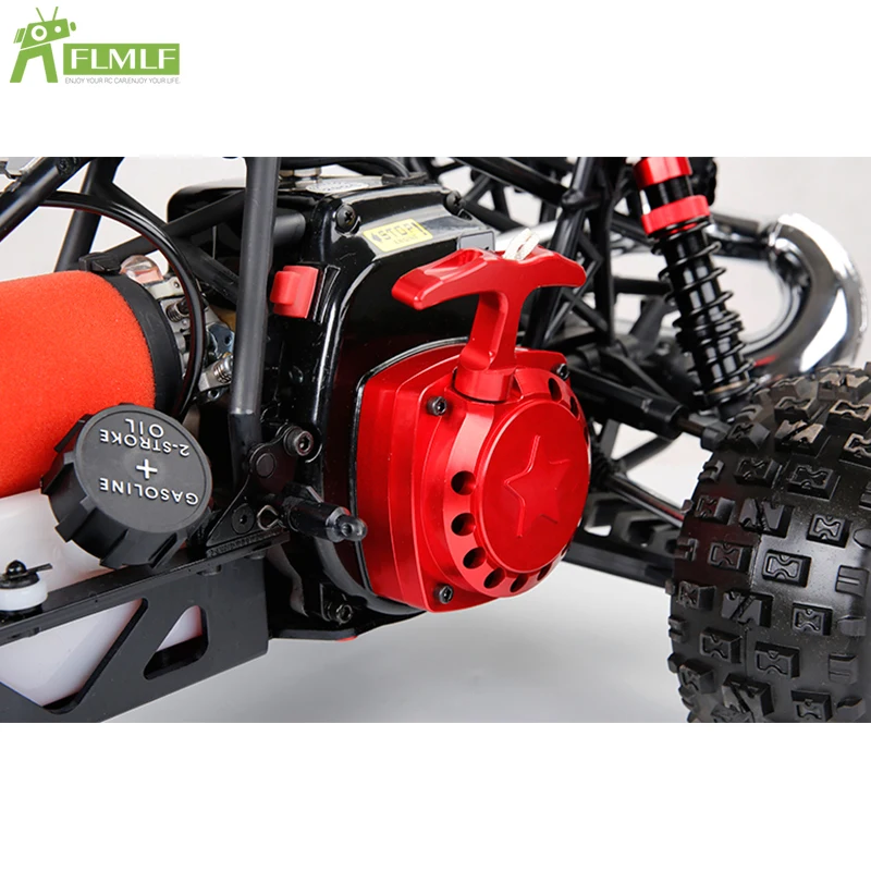 Legierung CNC Easy Start Pull Starter Rahmen Fit 23CC ~ 36CC Motor für 1/5 HPI ROFUN ROVAN KM BAJA Losi 5ive T FG GoPed RedCat Teile