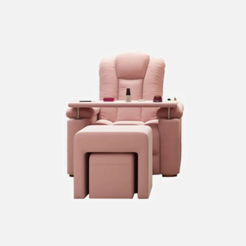 Multifunctional reclining chair dedicated to nail salons, sofas, beauty, and foot bath shops, can be reclining or combined