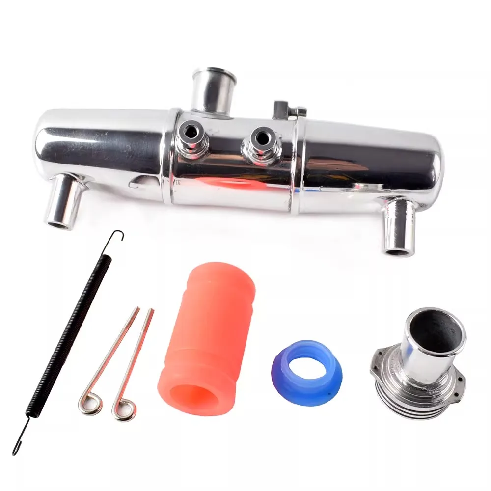 

1:8 petrol car, rear double rear row double outlet HPI SAVAGE upgraded exhaust pipe suitable for 4.6/5.9