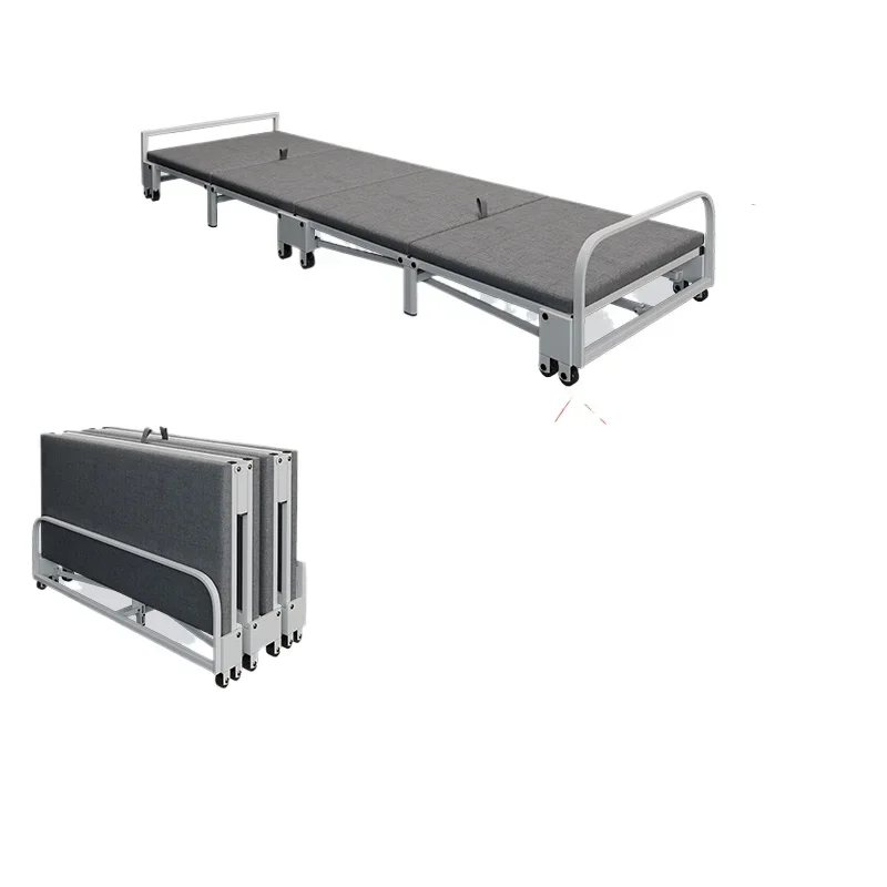 Multifunctional invisible folding bed Small apartment Desk cabinet Integrated pull-out lunch break Bed Hidden bed Office nap