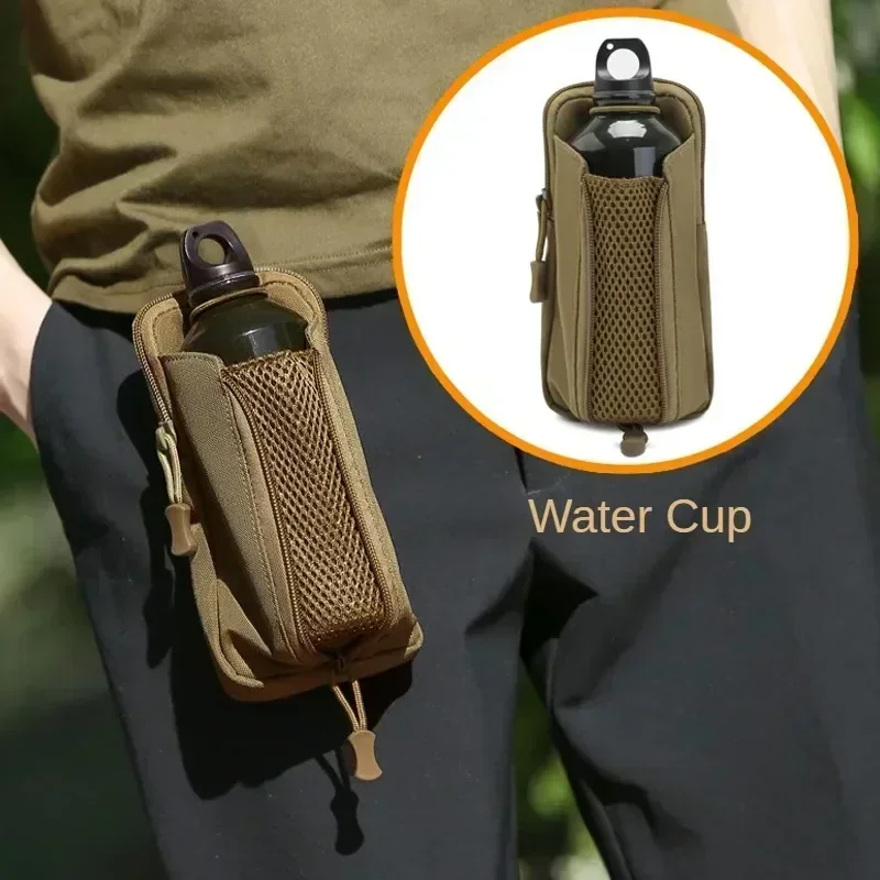 Outdoor hiking and camping waterproof hanging waist bag mobile phone bags tactical Molle water bottle BAG camping equipment sacs