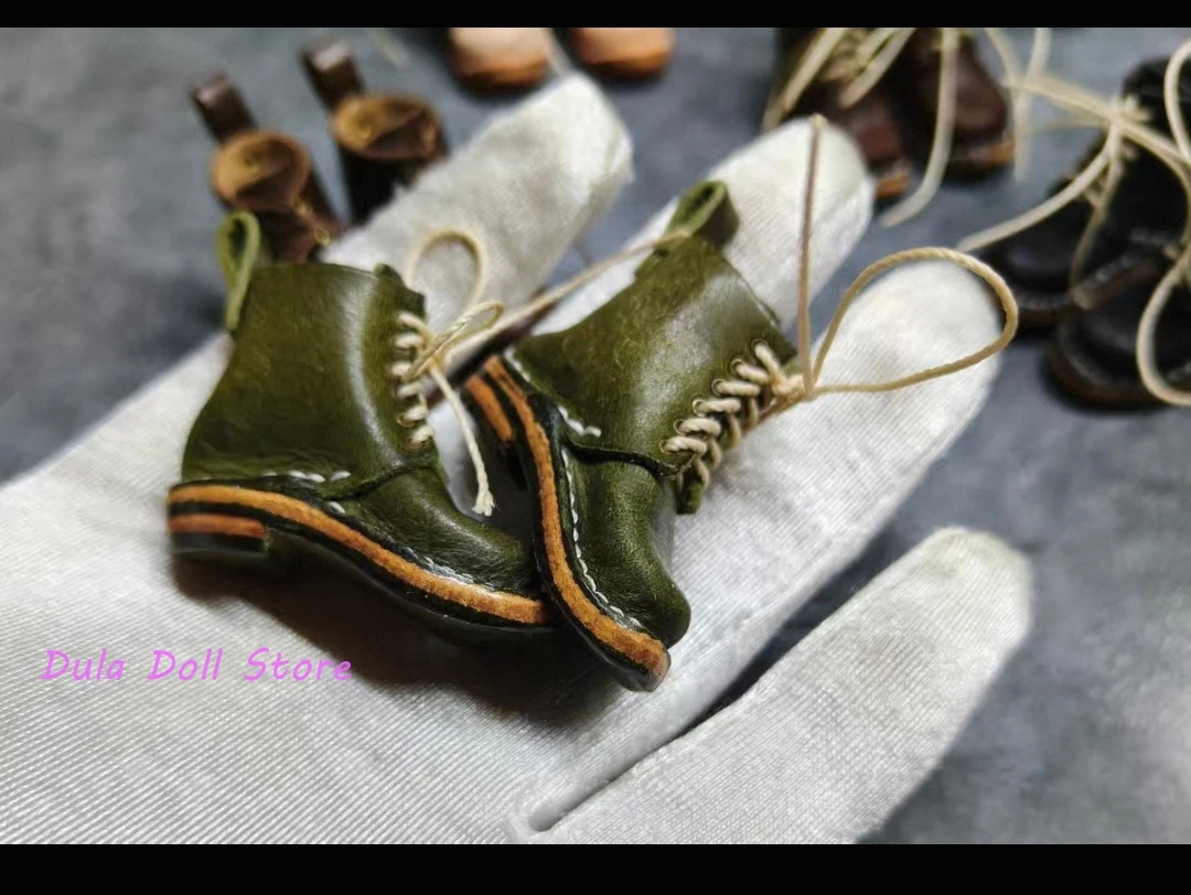 2026 Dula Doll Step on, strap on short boots shoes Blythe landoudou Landazz ob24 ob22 little fish body  Doll Accessories