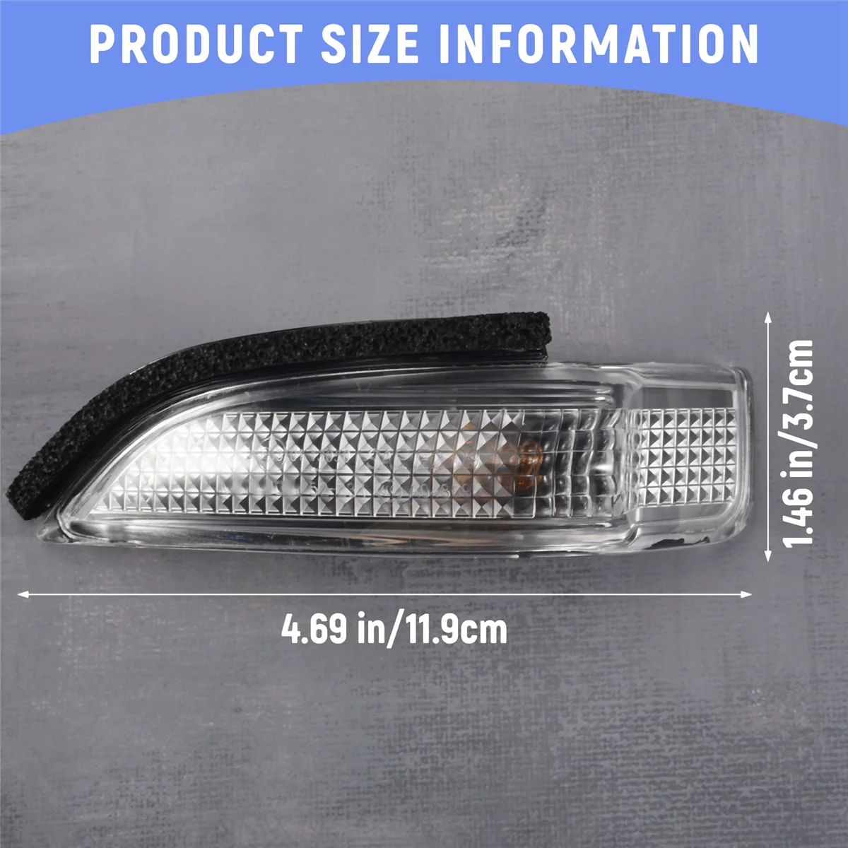 Luz de señal de giro para espejo retrovisor, lámpara de parpadeo para Toyota Corolla Camry Yaris Prius C Avalon para Scion Im Venza izquierda 81740-52050