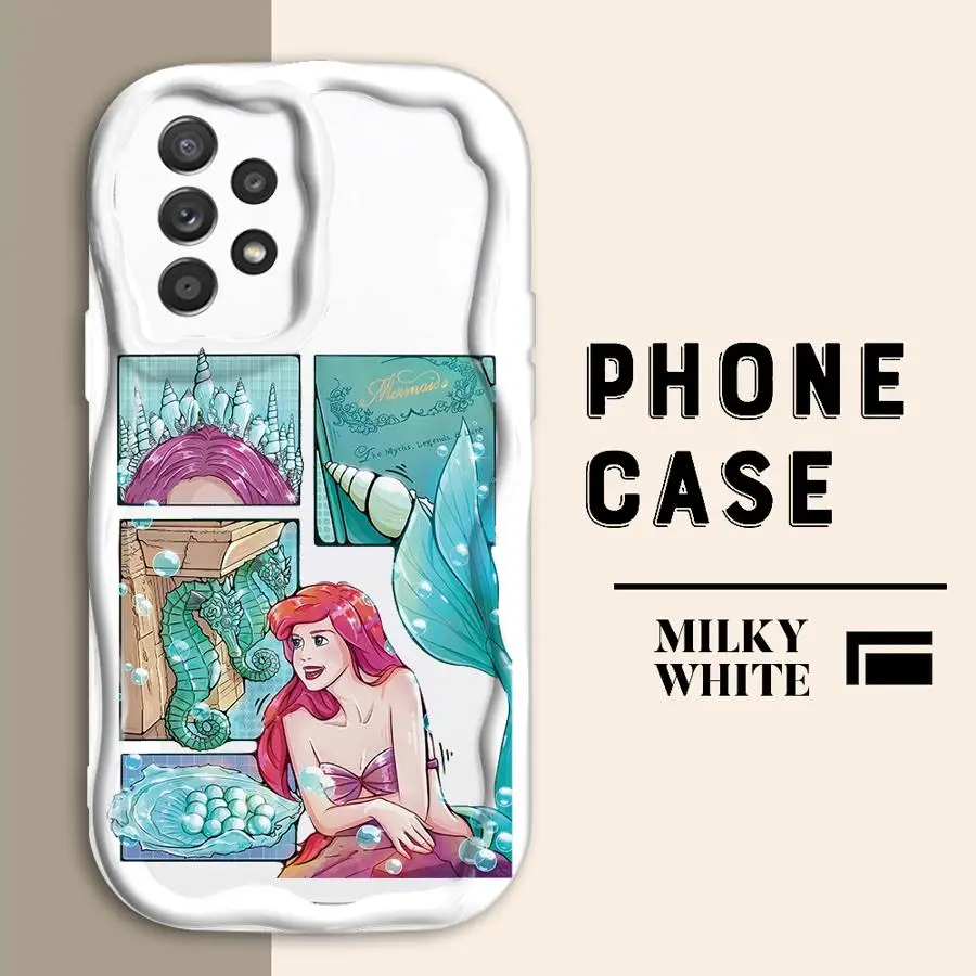 حافظة لهاتف سامسونج جالاكسي A05 A13 A15 A04 A11 A02s A50 A20 A03 A12 A16 A06 ديزني برينسيس جريل