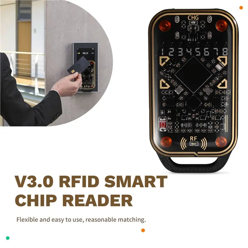 A25P Upgraded Chameleon V3.0 NFC Read Write RFID Smart Chip Emulator Reader ID IC 125Khz 13.56Mhz Smart Card Tag Copyer Copier