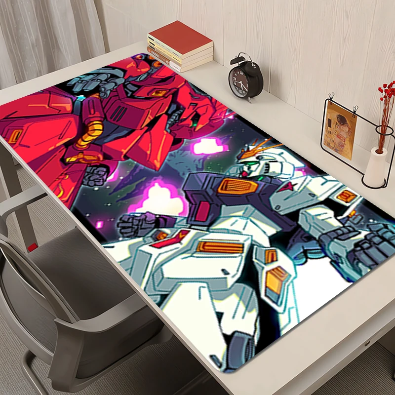 Muismat Mechanische Warrior Gundam Kantoor PC Accessoires Uitgebreide Pad Anime Bureaumat Antislip Rubber HD Muismat Gaming Matten