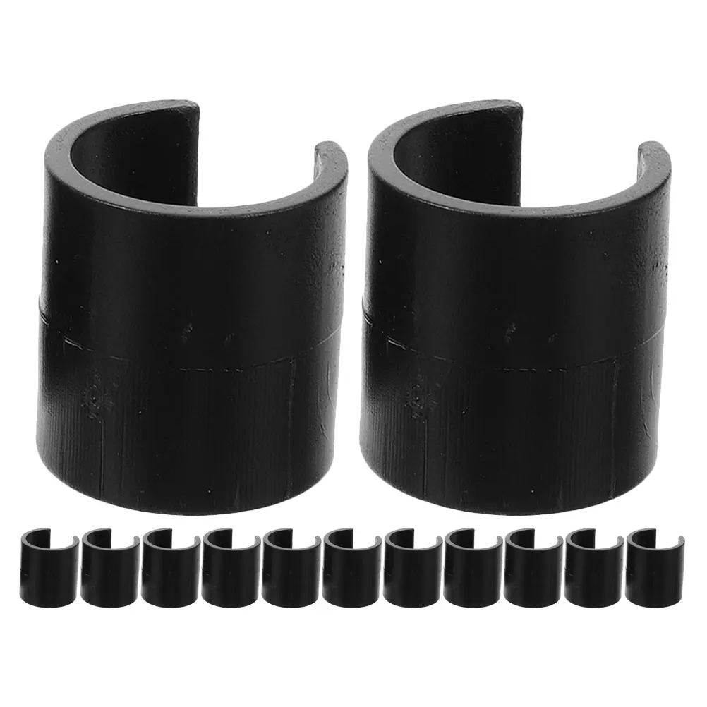 

15 Pcs Outdoor Corner Flag Clamp Accessories Anti- Fixing Stoppers The Banner Holder Banners Abs for Flagpole