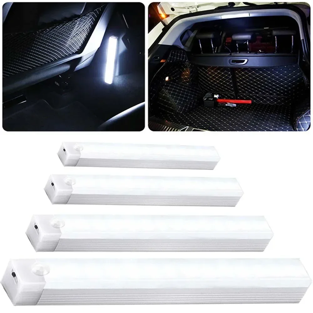 Car Interior Light Strip Bar Lamp for Van Bus Caravan Type-C Charging Led Luggage Compartment Light Wireless Motion Sensor Light