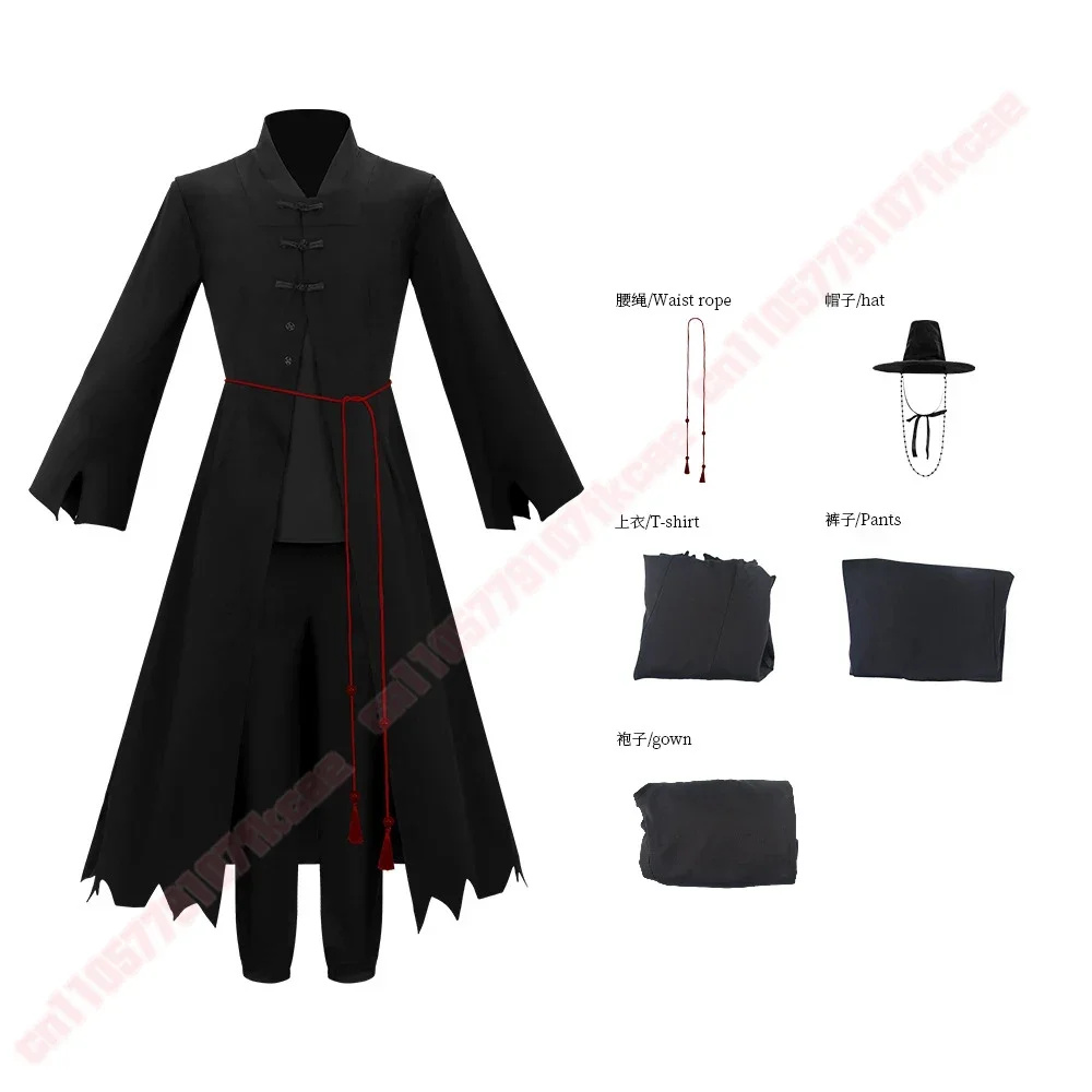 Anime Film KPOP Demon Hunters Saja Jongens Cosplay Kostuum Halloween Carnaval Party Rollenspel Uniform Prop