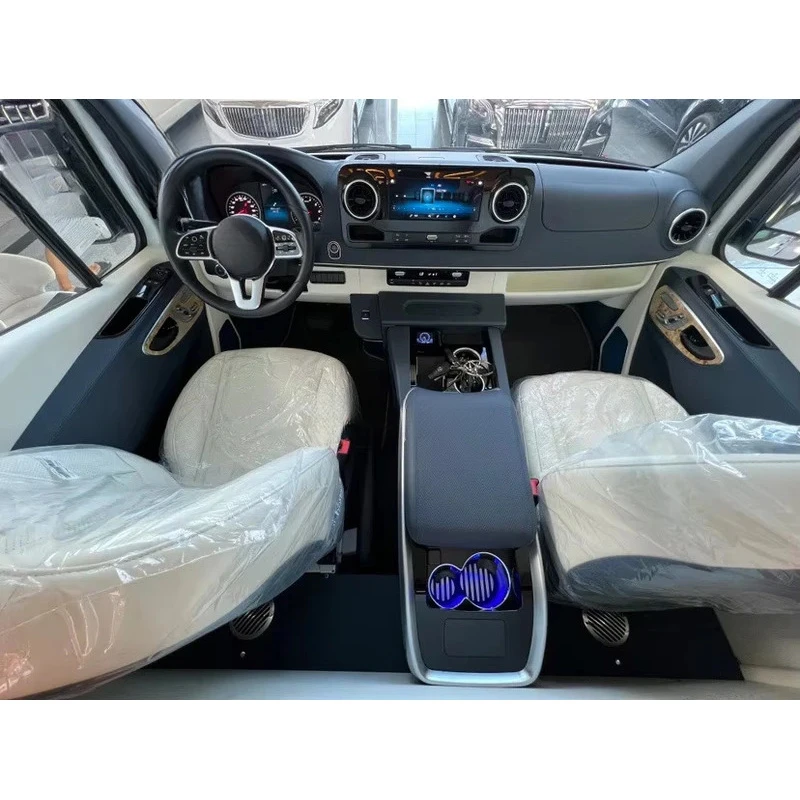Factory Hot Selling For Luxury Customized VIP Auto Interiors Car Partitions  Sprinter Van Interior Kit   Sprinter 906 907 Comple