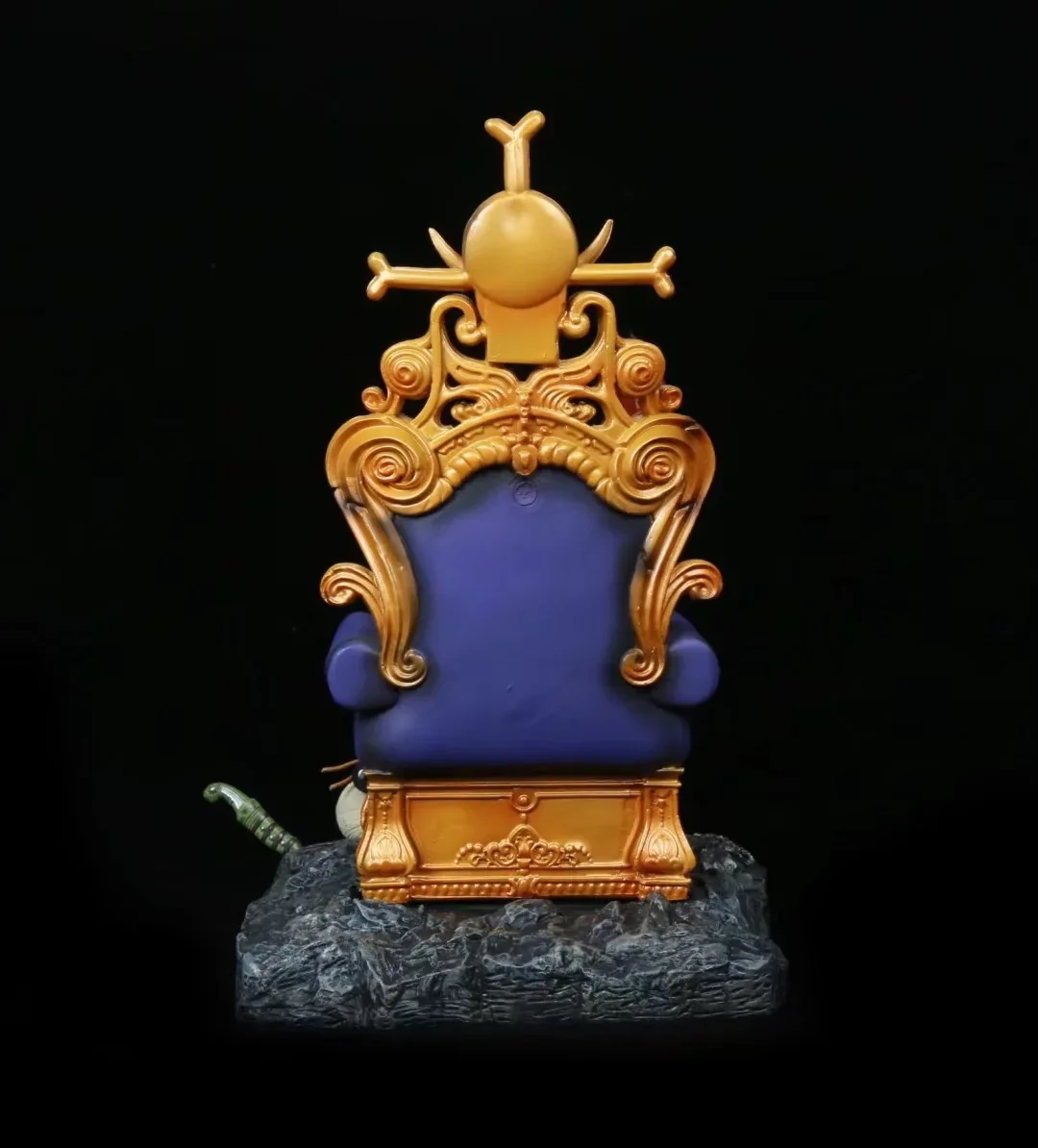 Anime One Piece Edward Newgate Ace mit Throne Battle Ver. GK PVC Action Figure Statue Sammlung Modell Kinder Spielzeug Puppe Geschenke