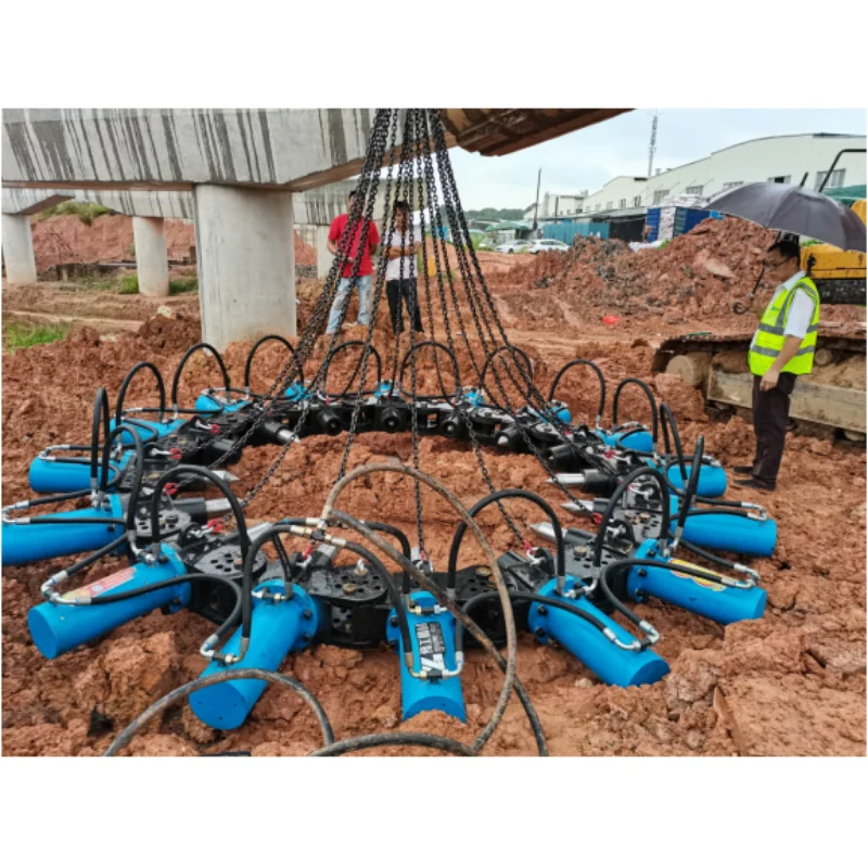 China High Performance Construction Head Cut Concrete Cutting Machine Hydraulic Excavator Vibro Pile Breaker Equipment Supplier