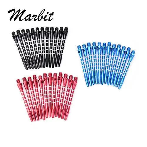 12pcs/lot Aluminum Alloy Dart Shafts Harrows Darts Professional Stems 2BA Standard Screw Thread