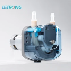 Pompa dosatrice ad alto flusso con motore CC 12V 24V LEIRONG 2000 ml/min