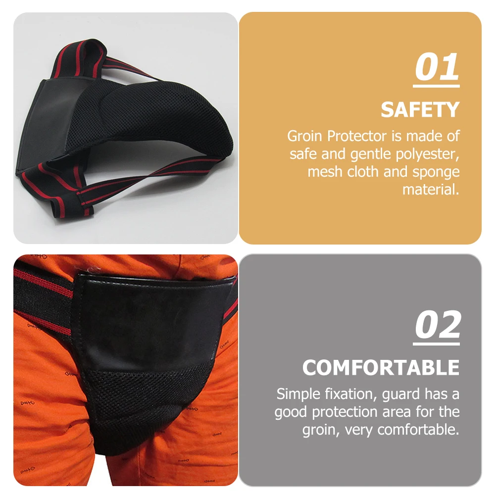 

Professional Groin Protector Wear-Resistant Breathable Crotch Guard for Training Boxing Practice Sports Protection Gear