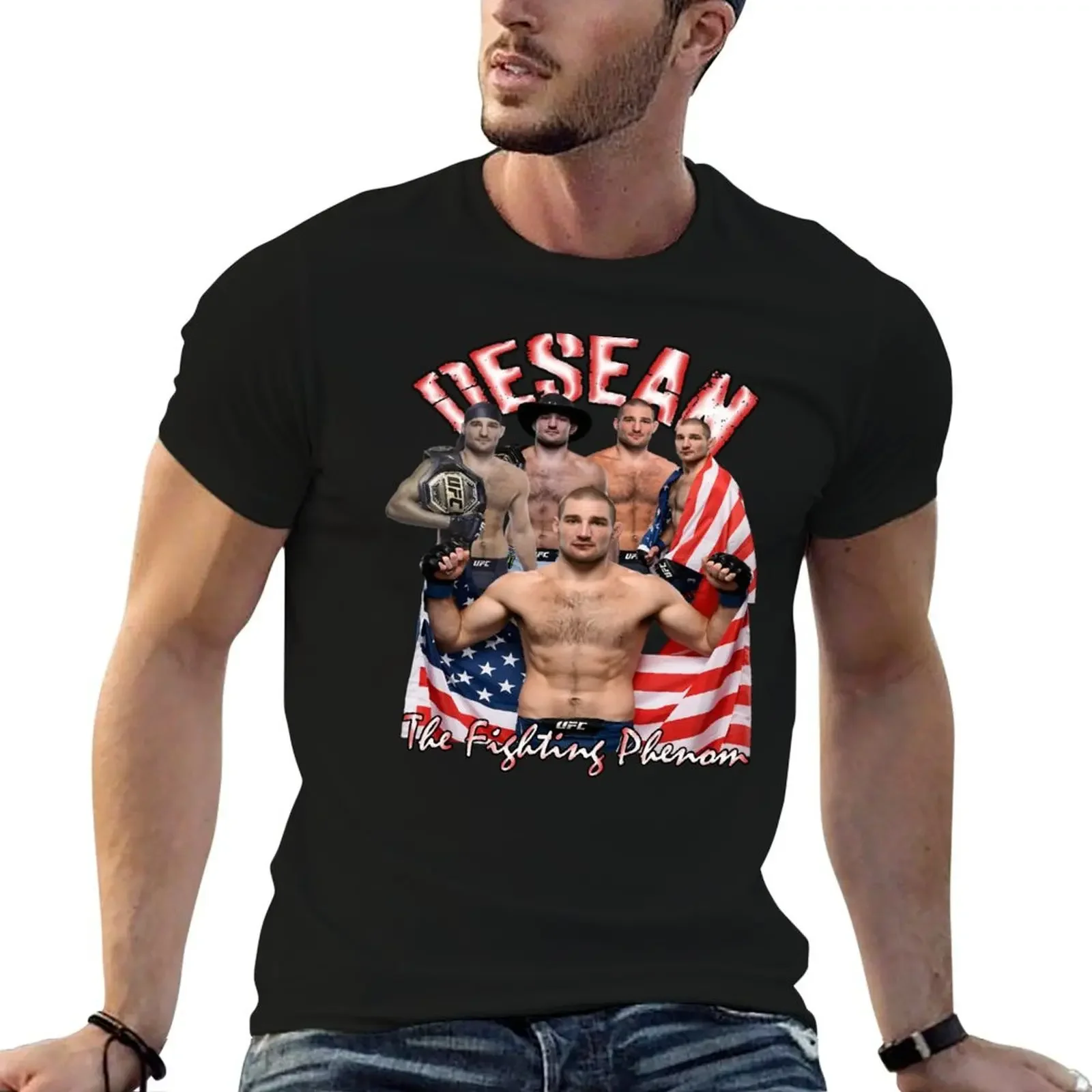 Desean Strickland: The Fighting Phenom T-Shirt blacks man t shirt quick-drying boys animal print plain t shirts men