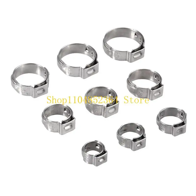 652F Hose Clamps with Pliers, 5.8-21mm Ranges Fastening Tool for Plumbing Automotive