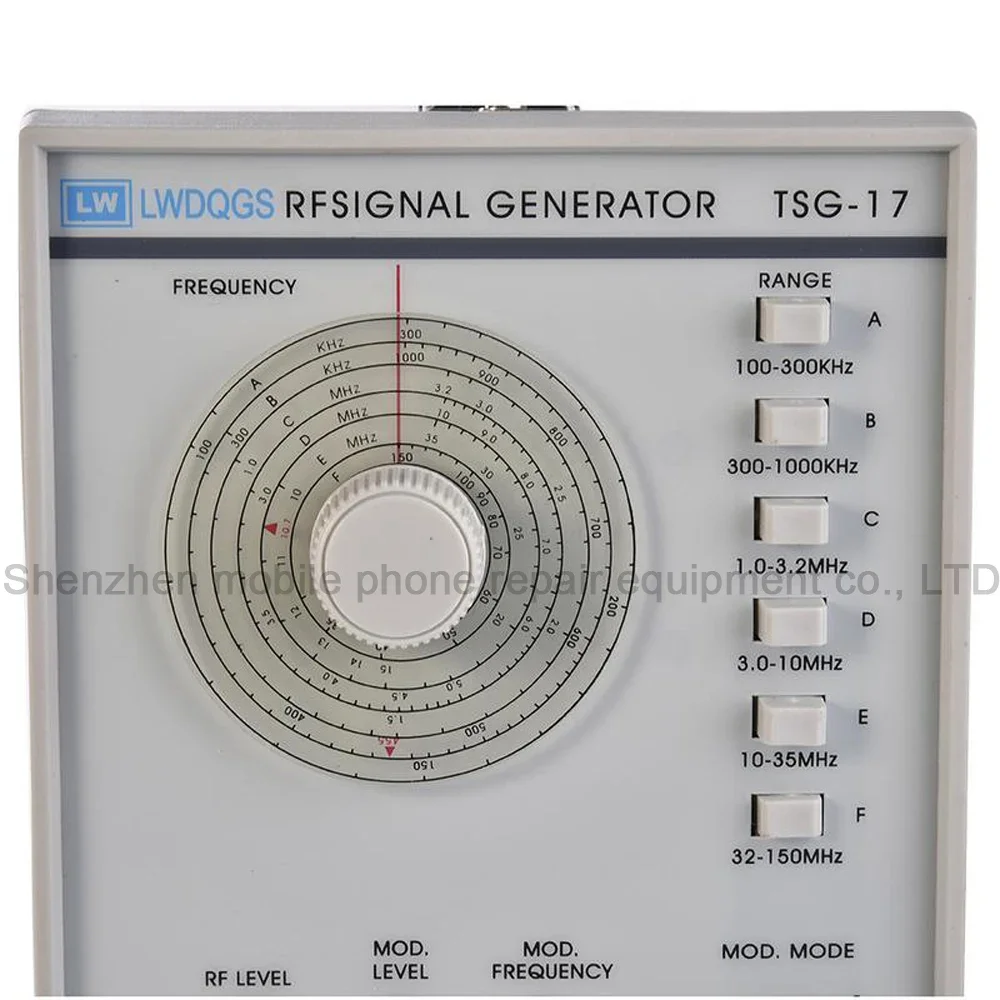 TSG-17 High Frequency Signal Generator 100KHZ-150MHZ Signal Frequency Radio Frequency High Precision Pulse Generator