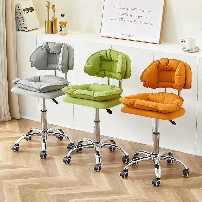 ^Ergonomic Minimalist Bar Stools Comfortable Relaxing Designer Computer Soft Barstools Adjustable Nordic Sillas Bar Furniture