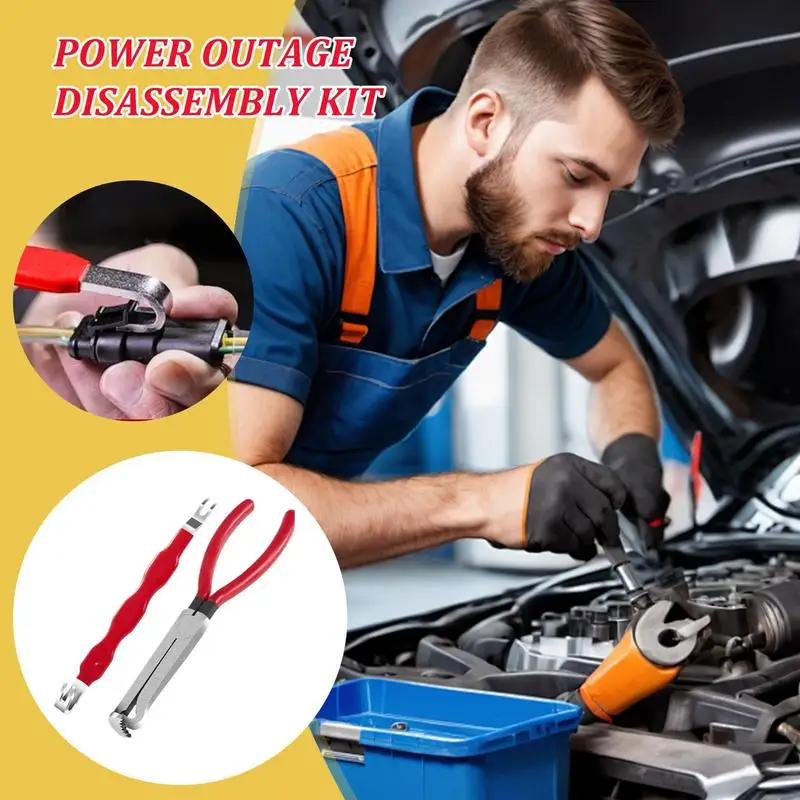 Electrical Disconnect Pliers Connector Pliers Kit Sturdy Retaining Ring Pliers Set Auto Repair Hardware Tools for Automotive