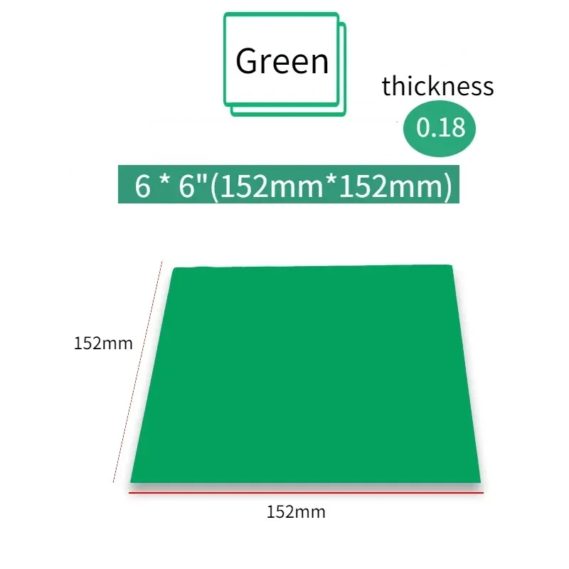 Non Sterile High Quality Dental Dam Natural Rubber Latex Dam Nnti-allergy 52pcs 5“x5” / 36pcs 6\