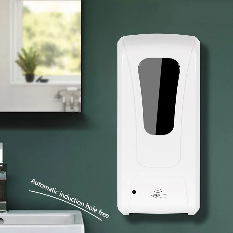 1000ML Automatic Sensor Hand Disinfection Machine Touchless Wall-mounted Mobile stand  Mist Spray Hand Cleaner Machine