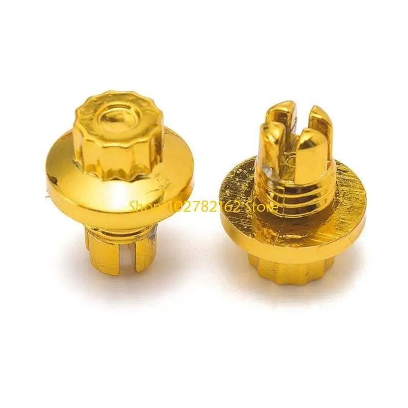 

547b 10pcs Car Gold Bropeed Brivets Cheel Замена гайков Универсальные декоры