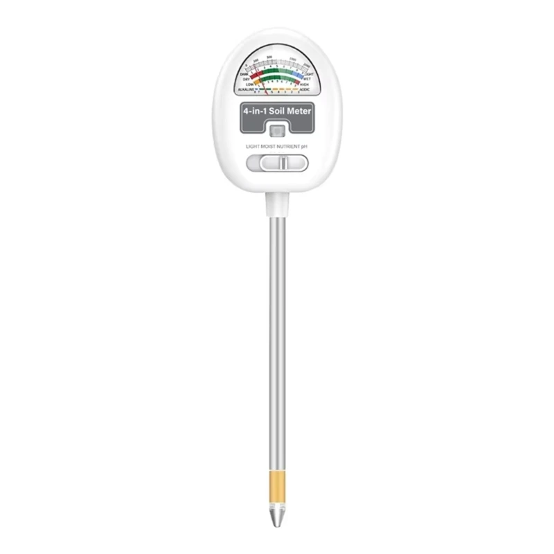  Handheld Soil Assessment Tool Analyzes Acidity Value Moisture Level & Nutrient