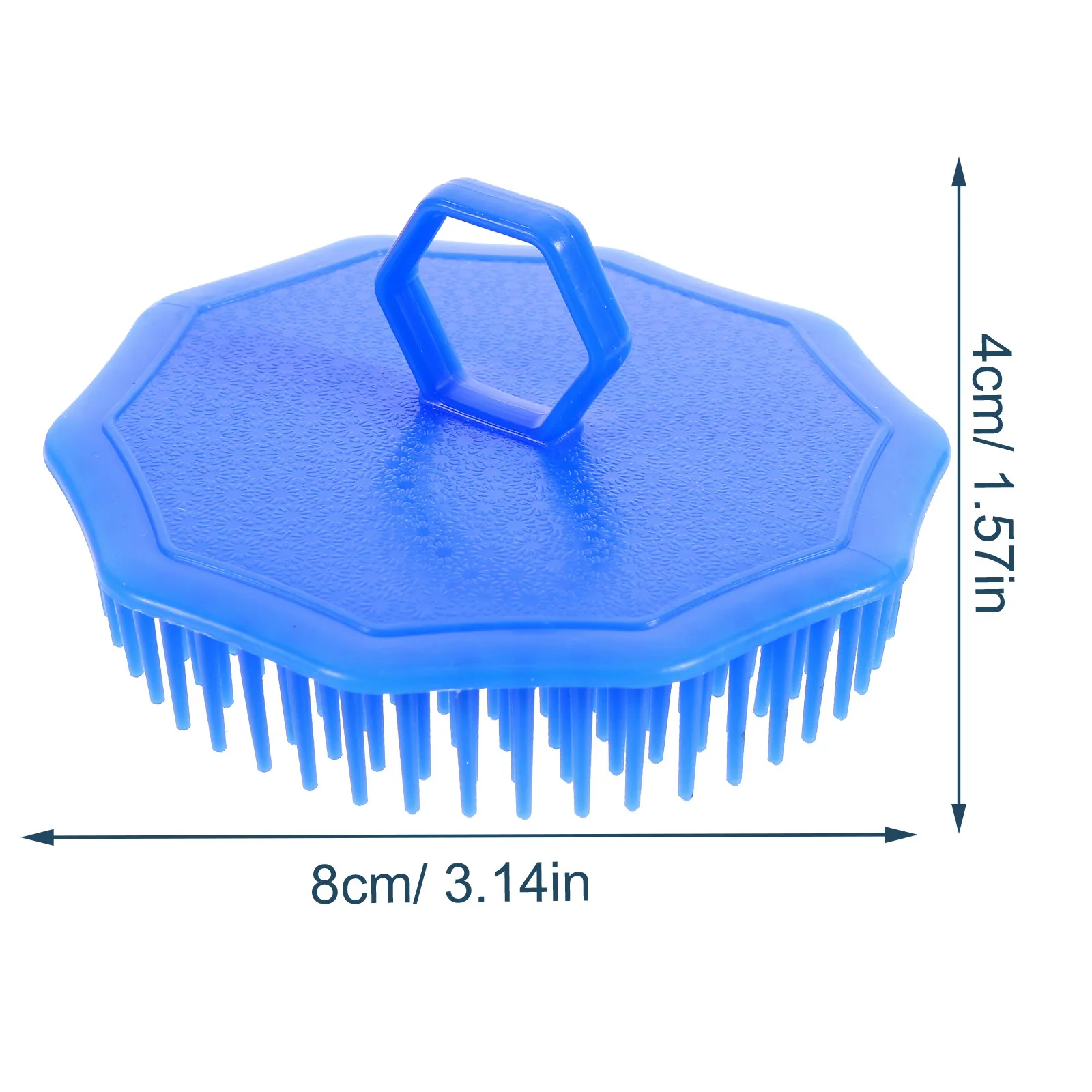 5pcs Cleaning Brush Portable Scalp Massage Comb Eco-Friendly Plastic Hair Detangler For Beard Grooming Elegant