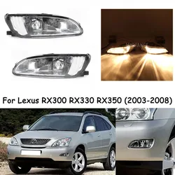 Fog Lights for LEXUS RX300 RX330 RX350 2003 2004 2005 2006 2007 2008 LED Headlight Front Bumper Fog Lamp Car accessories