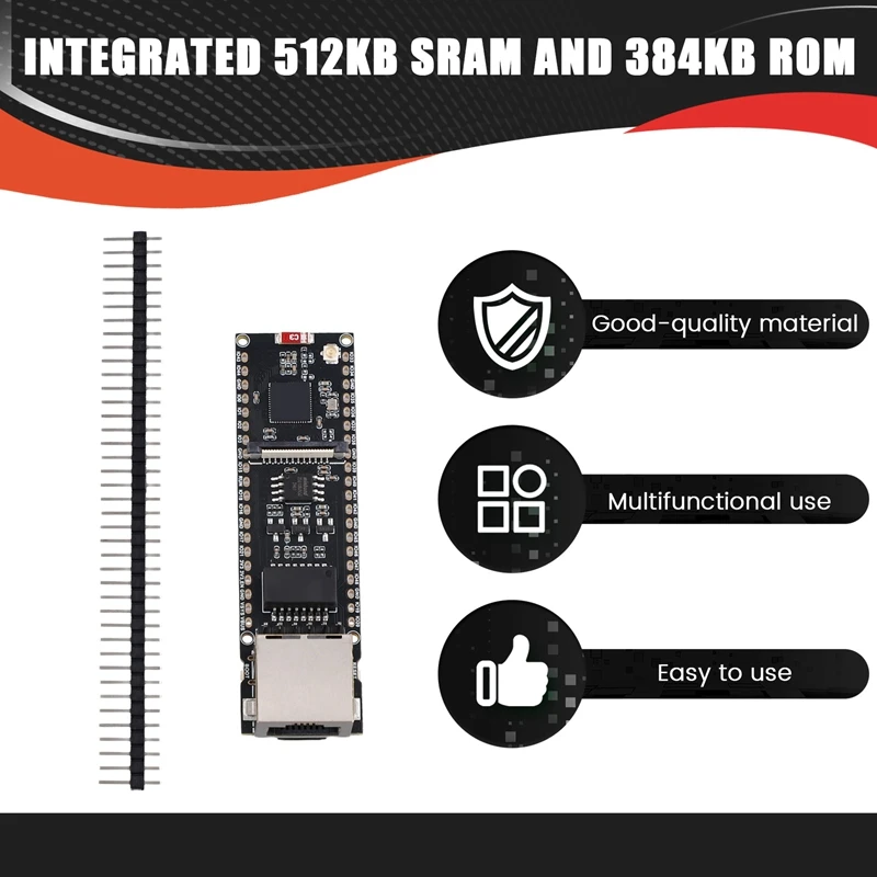 ESP32-S3 ETH Cam Ethernet Development Board Supports Wi-Fi, Bluetooth And Ethernet Communications For Raspberry Pi Pico