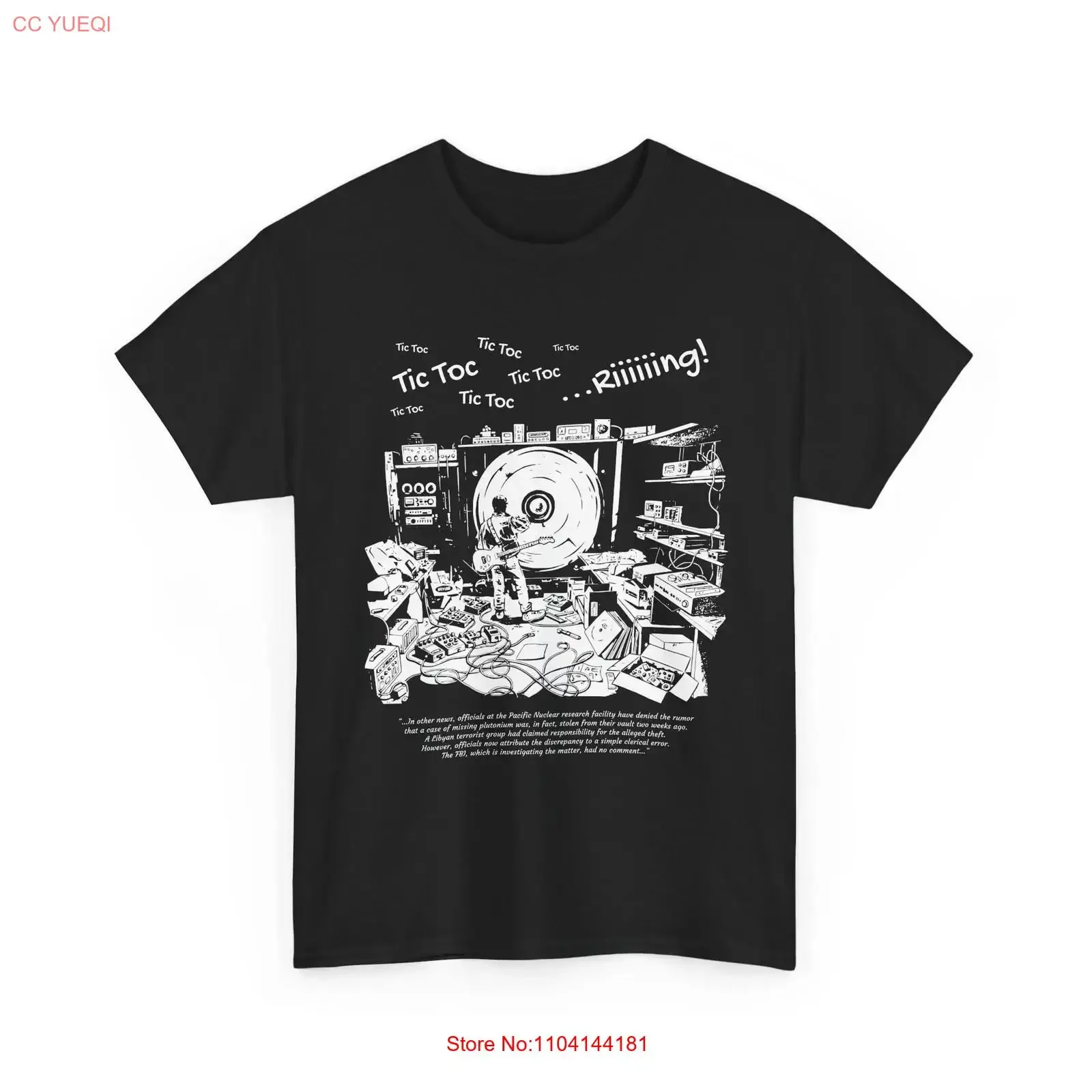 T shirt Marty McFly in front of the amplifier by BTTF 100 cotton sizes S XL long or short sleeves vintage Washed streetwear